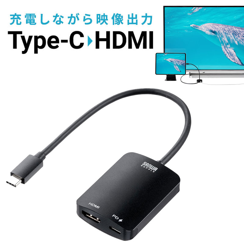 サンワサプライ USB-HDMI ディスプレイアダプタ - 通販 - gofukuyasan.com