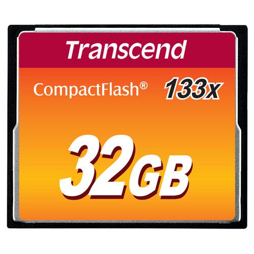 【最大2,000円オフクーポン発行中】コンパクトフラッシュ 133倍速 32GB CF 長期保証 TS32GCF133 トランセンド【ネコポス対応】