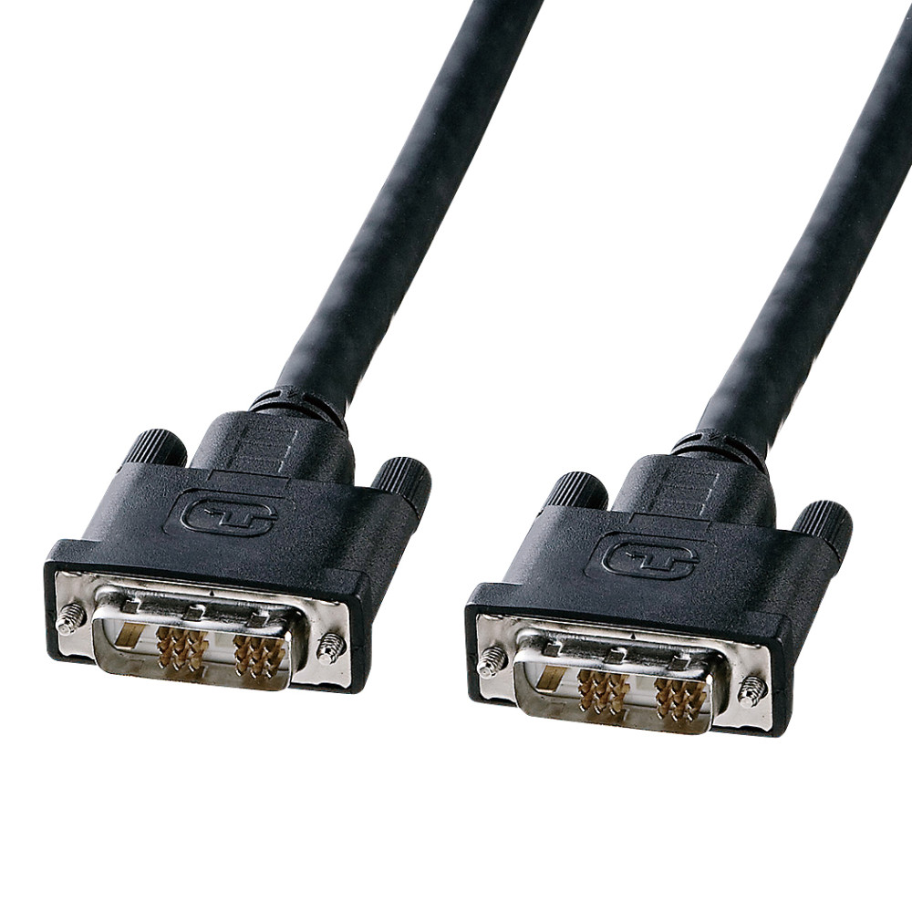 【最大1,000円オフクーポン発行中】DVIシングルリンクケーブル 10m KC-DVI-100G サンワサプライ