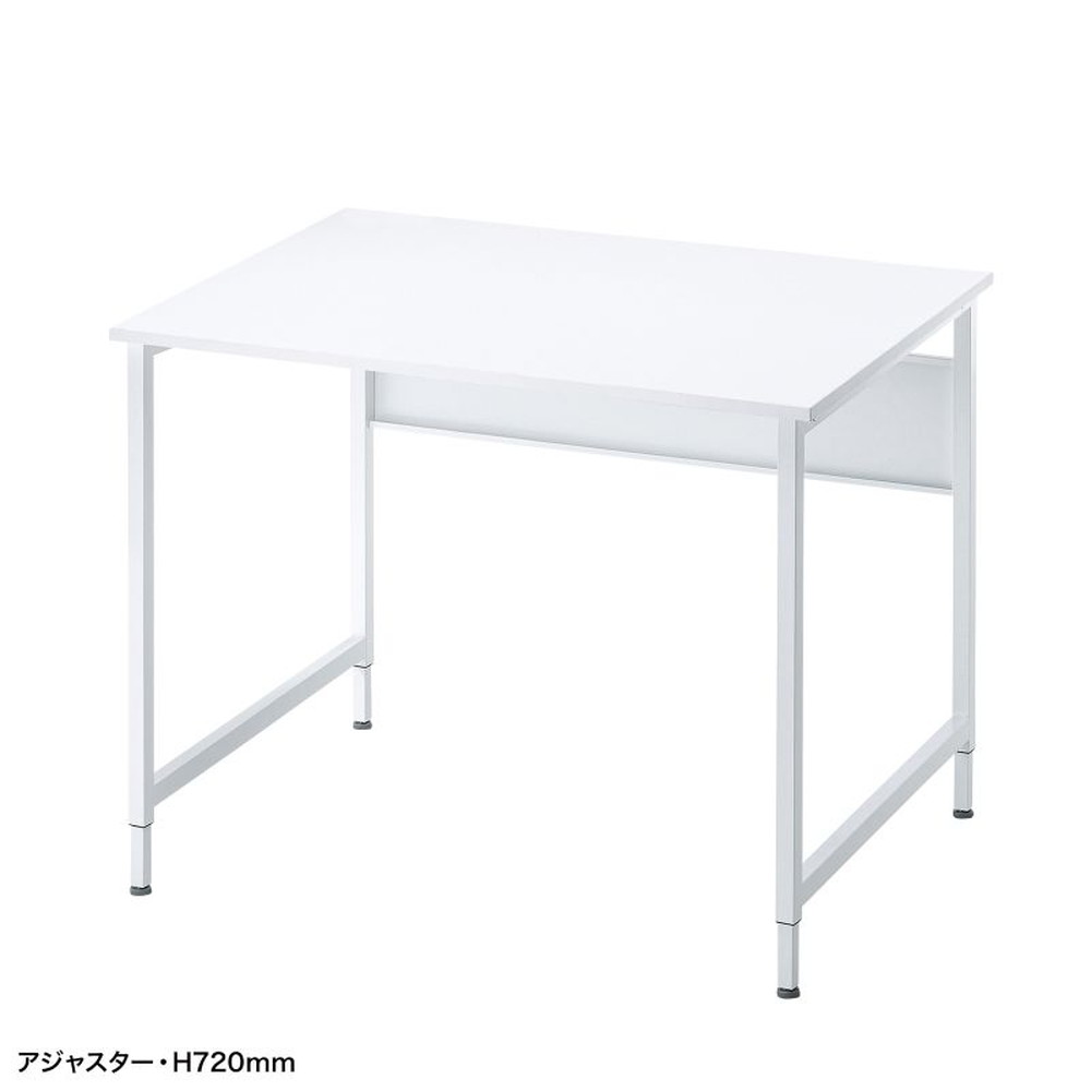 【最大2,000円オフクーポン発行中】パソコンデスク W900 ホワイト オフィスデスク フレキシブルデスク SH-FX0970W サンワサプライ