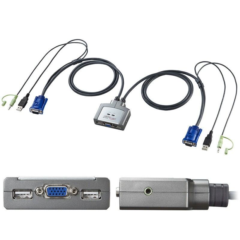 新作通販 SANWA SUPPLY サンワサプライ パソコン自動切替器用ケーブル 1.8m SW-KLP180N 