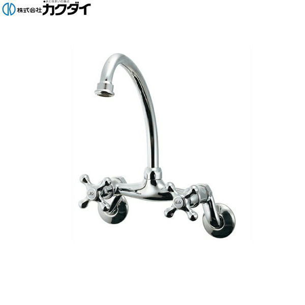 126-007 カクダイ KAKUDAI 2ハンドル混合栓 送料無料[] 23,304円