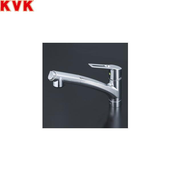 KM5021ZJTEC KVK流し台用シングルレバー式シャワー付混合水栓 寒冷地仕様 送料無料[]