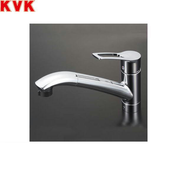 KM5031JT KVK流し台用シングルレバー式シャワー付混合水栓 一般地仕様 送料無料[]