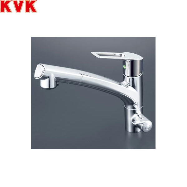 KM5061NSCEC KVK浄水器付シングルレバー式シャワー付混合水栓 Z38450付 送料無料[]