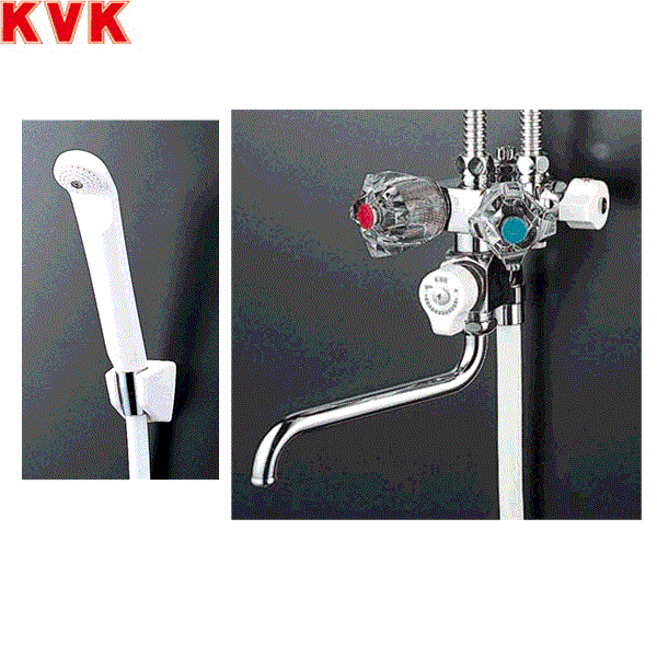 KF52NC KVKソーラー2ハンドルシャワー 一般地仕様 送料無料[] 15,962円