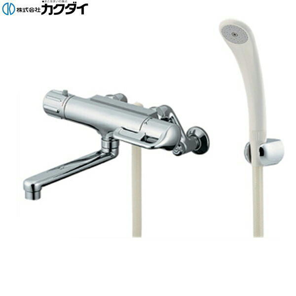 カクダイ KAKUDAI 浴室用水栓サーモスタットシャワ混合栓173-059 一般地仕様 送料無料[]
