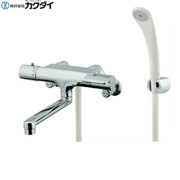 カクダイ KAKUDAI 浴室用水栓サーモスタットシャワ混合栓173-061 一般地仕様 送料無料[]