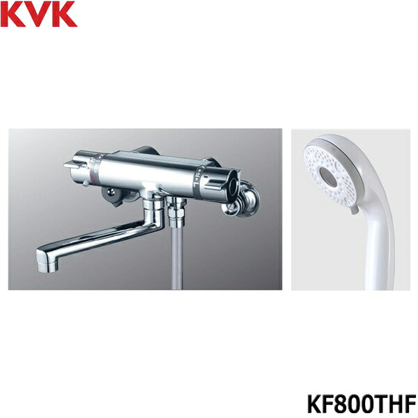 KF800WTHF KVK 浴室用サーモスタット式シャワー ファインバブル 寒冷地仕様 送料無料[]