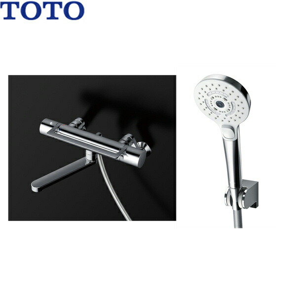 TBV03456Z TOTO 壁付サーモスタット練り合わせる水栓 GGつづき物 アーチ形手持ち部分 冷ややかさ地遣りかた 貨物輸送無料[]