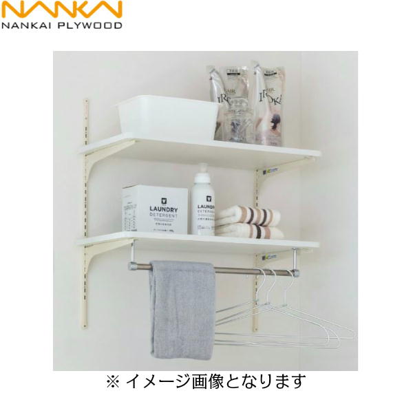 LT2P-CW-A 南海プライウッド NANKAI ランドリーモビール棚 洗い濯ぎ機蓋納める 棚柱：白いこと 貨物輸送無料[]