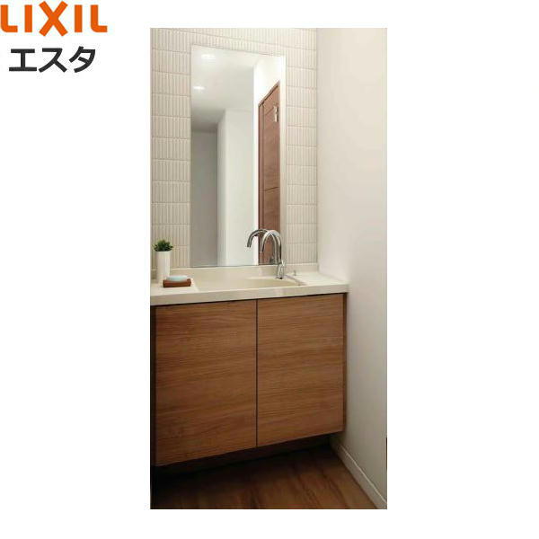 リクシル LIXIL/INAX エスタ 洗面化粧台などセット05 合計4点 システムタイプ 有効寸法780mm 送料無料[]