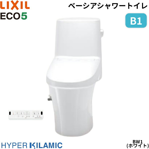 BC-B30S-DT-B351 BW1限定 リクシル LIXIL/INAX ベーシアシャワートイレ一体型便器 B1 フチレス ECO5 床排水200mm対応 一般地・手洗なし 送料無料[]