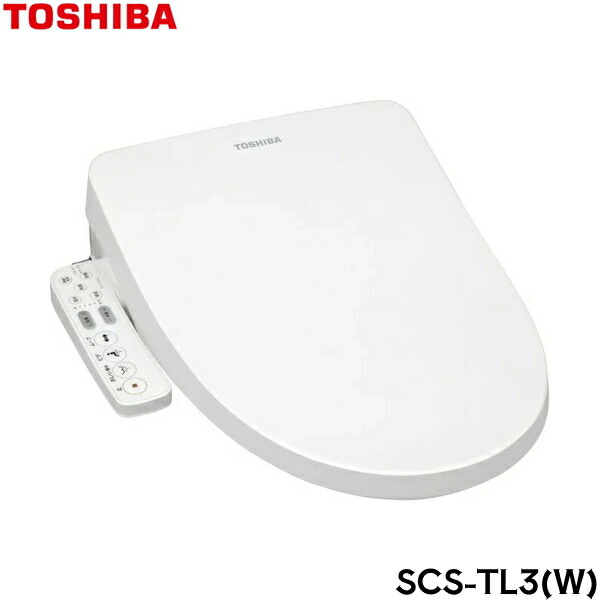 SCS-TL3(W) 東芝 TOSHIBA 温水洗い濯ぎ便座 クリーンウォッシュ 白いこと 貯湯式 触媒脱臭 すわり込む取り替えっこ式 貨物輸送無料[]