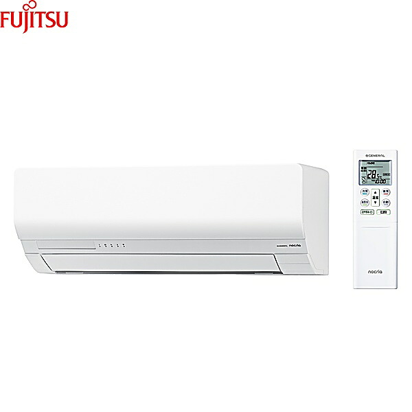 AS-W226T-W [AS-W226T-W+AO-W226T] 富士通ゼネラル FUJITSU 御部屋空調設備 2026年真似形 nocria ノせつ然たる Wつづき物 単相100V おもに6畳用 貨物輸送無料[]