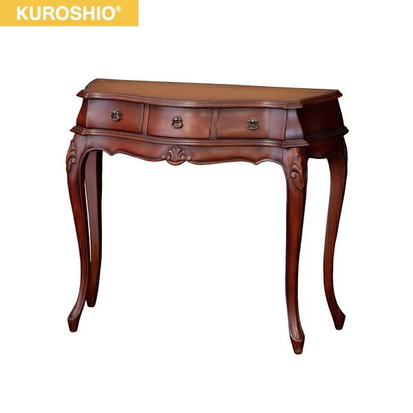 28577 クロシオ KUROSHIO コモ コンソール ブラウン 一部組立 送料無料[]