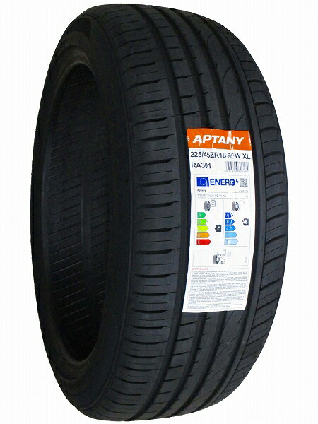 待望☆】 225 45R18 新品サマータイヤ APTANY RA301 45 18 www.agroservet.com