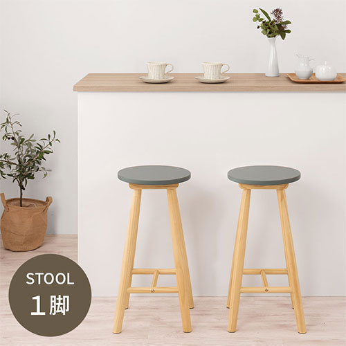 店内全品P3倍11/18迄】 木製スツール 丸椅子 イス チェア スツール