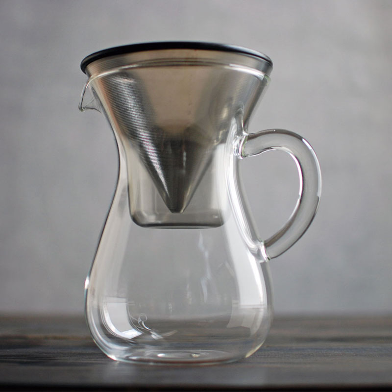 【店内全品ポイント2倍10/1迄】 KINTO SCS コーヒーカラフェ セット 600ml ステンレス 珈琲 紅茶 ドリッパー コーヒーポット kinto キントー 母の日 ギフト プレゼント 結婚 引っ越し祝い ZST007076