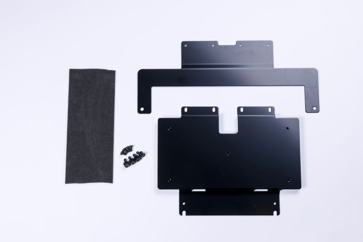 WANGAN357 CV1W デリカD5 後期　アルパイン　12.8型専用　天井取付型　フリップダウンモニター 取付キット　ステー