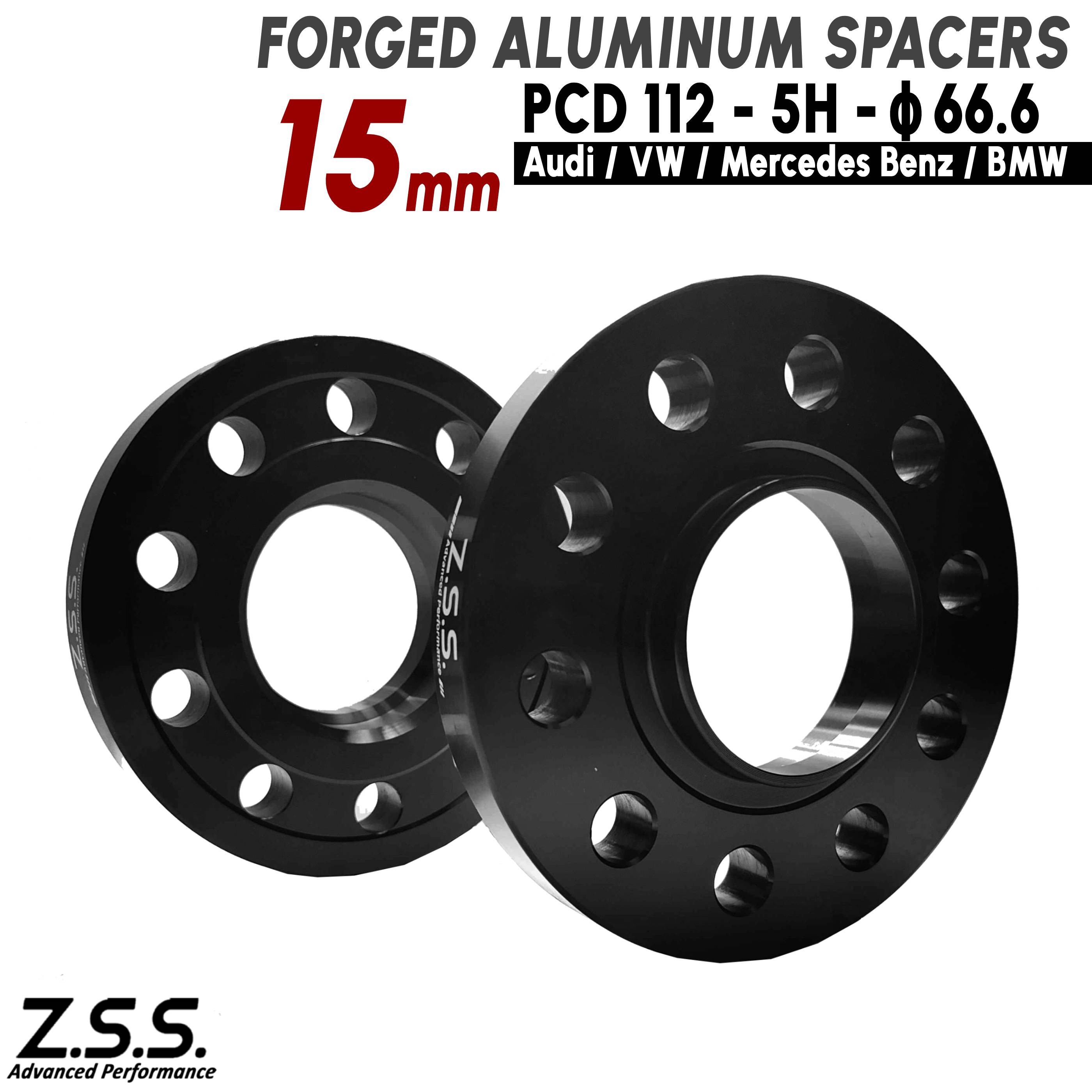 Z.S.S. AP メルセデスベンツ Eクラス Sクラス W213 W223 S63 AMG スペーサー 厚み15mm 5x112 PCD112 5穴 ハブ径66.6φ