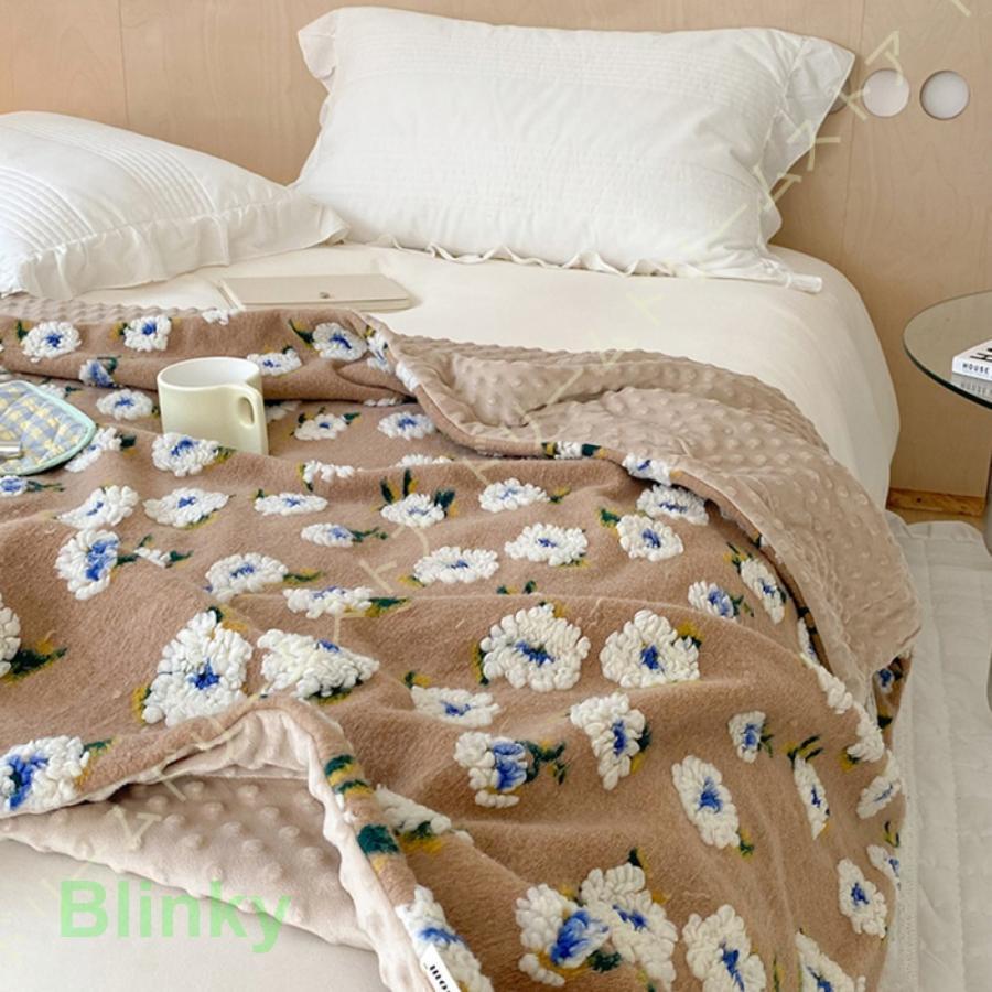 花の模様 毛布 ひざ掛け 膝掛け ひざかけ 膝かけ ブランケット かわいい おしゃれ マイクロファイバー もうふ 暖かい 薄手 あったか 冬用 夏 洗える 猫 ネコ老人の日｜厳選激安ショップ佐藤