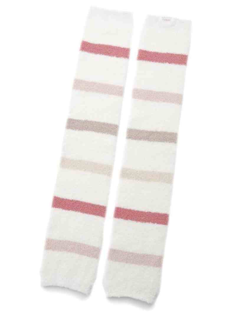 リサイクル スムーズィー ラインボーダーレッグウォーマー Gelato Pique ジェラートピケ