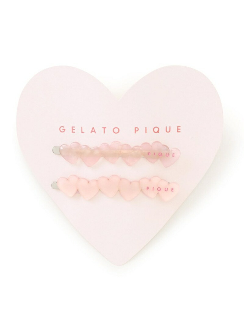 ハートヘアピンセット Gelato ファッショングッズ ジェラートピケ Pique
