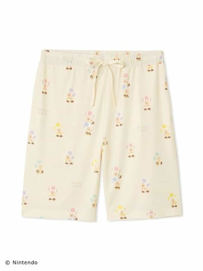 【スーパーマリオ】キノピオ＆ヨッシージャガードプルオーバーショートパンツセット gelato pique｜【スーパーマリオ】【レディース】キノピオ