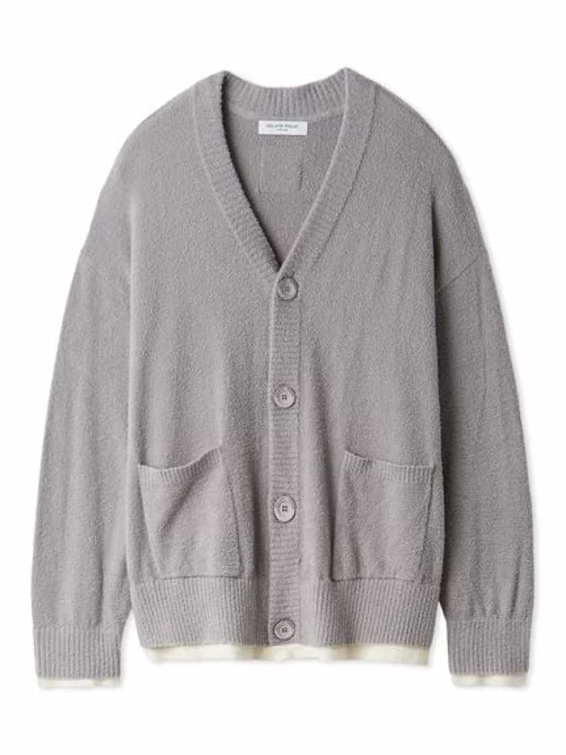 【SALE／30%OFF】【HOMME】レイヤードホットスムーズィーカーディガン gelato pique ジェラートピケ インナー・ルームウェア その他のインナー・ルームウェア グレー ベージュ【RBA_E】【送料無料】[ Fashion]
