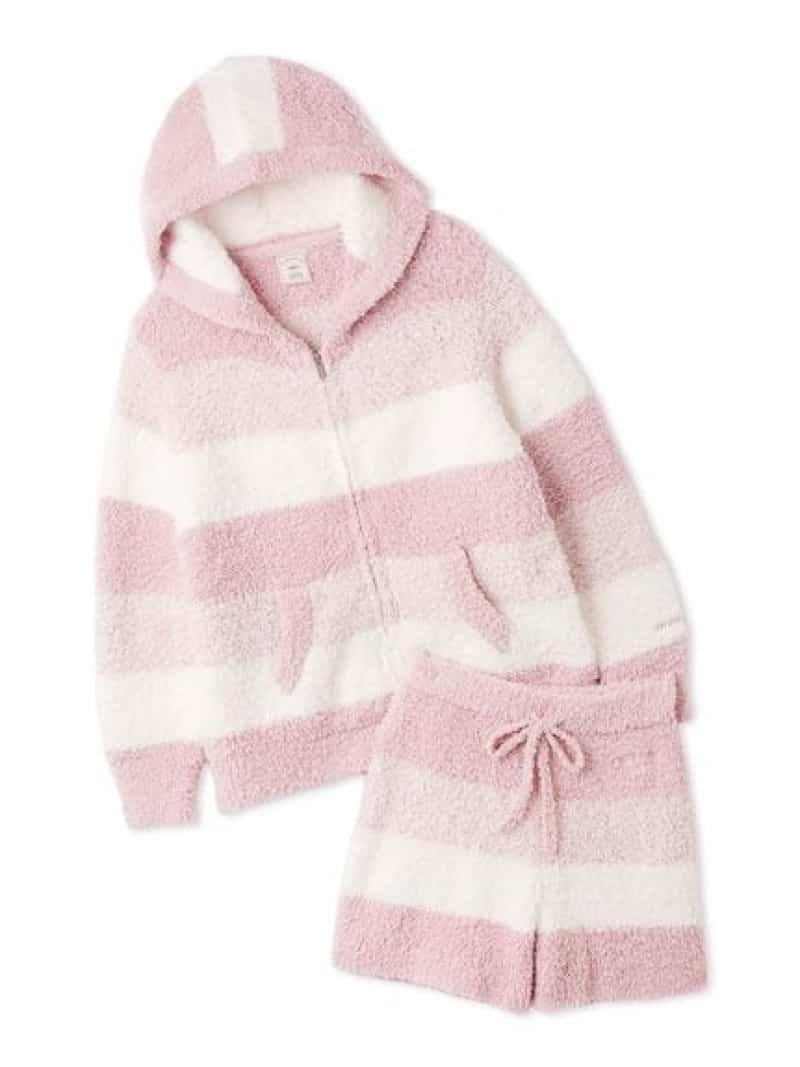 エアモコSLEEPING DOG ジャガードプルオーバー&チェックショートパンツ ジェラートピケ gelato pique 【販路限定商品】エアモコ