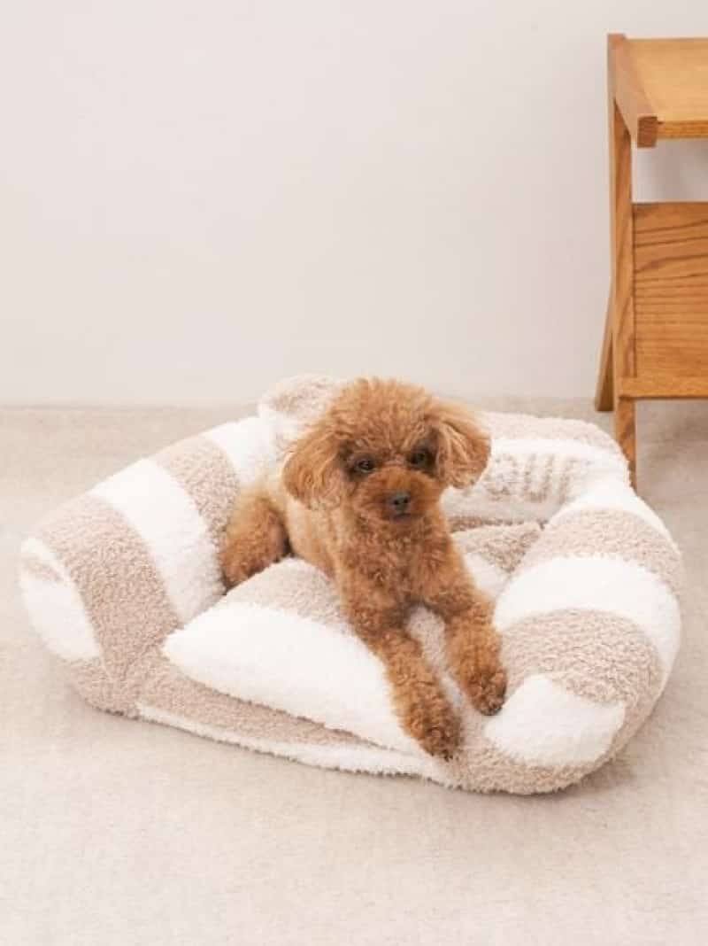 【CAT\u0026DOG】ジェラートソファ型臥榻M GELATO PIQUE CAT\u0026DOG ジェラートピケ 愛玩動物装置 愛玩動物用臥榻・つや消し・座蒲団【貨物輸送無料】[ Fashion]