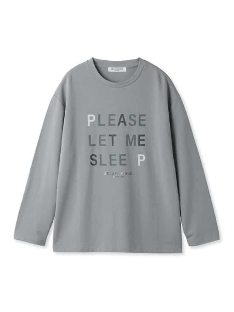 【HOMME】インレイロゴロンT gelato pique ジェラートピケ トップス カットソー・Tシャツ ホワイト グレー【RBA_E】[Rakuten Fashion]