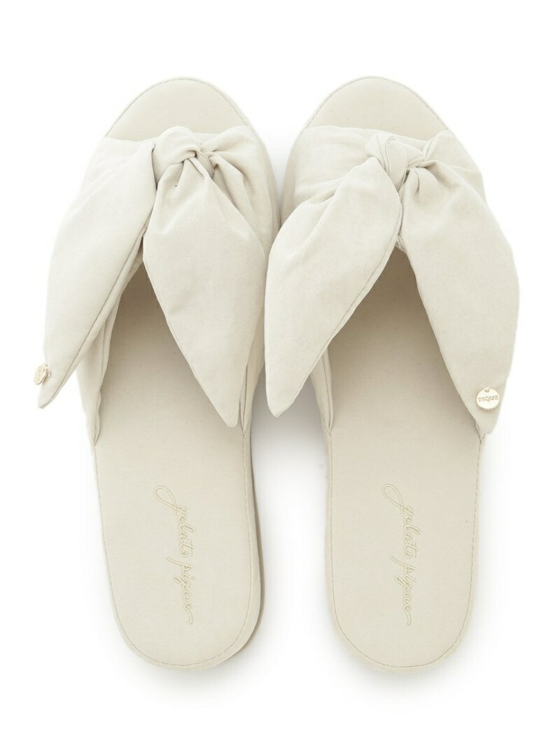 楽天市場 Sale 30 Off ホーランドロップイヤーヒールルームシューズ Gelato Pique ジェラートピケ 生活雑貨 生活雑貨その他 イエロー ピンク Rba E Rakuten Fashion Gelato Pique ジェラートピケ