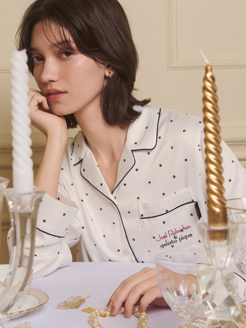 【SALE／30%OFF】【JOEL ROBUCHON】サテンシャツ gelato pique ジェラートピケ インナー・ルームウェア その他のインナー・ルームウェア【RBA_E】【送料無料】[ Fashion]
