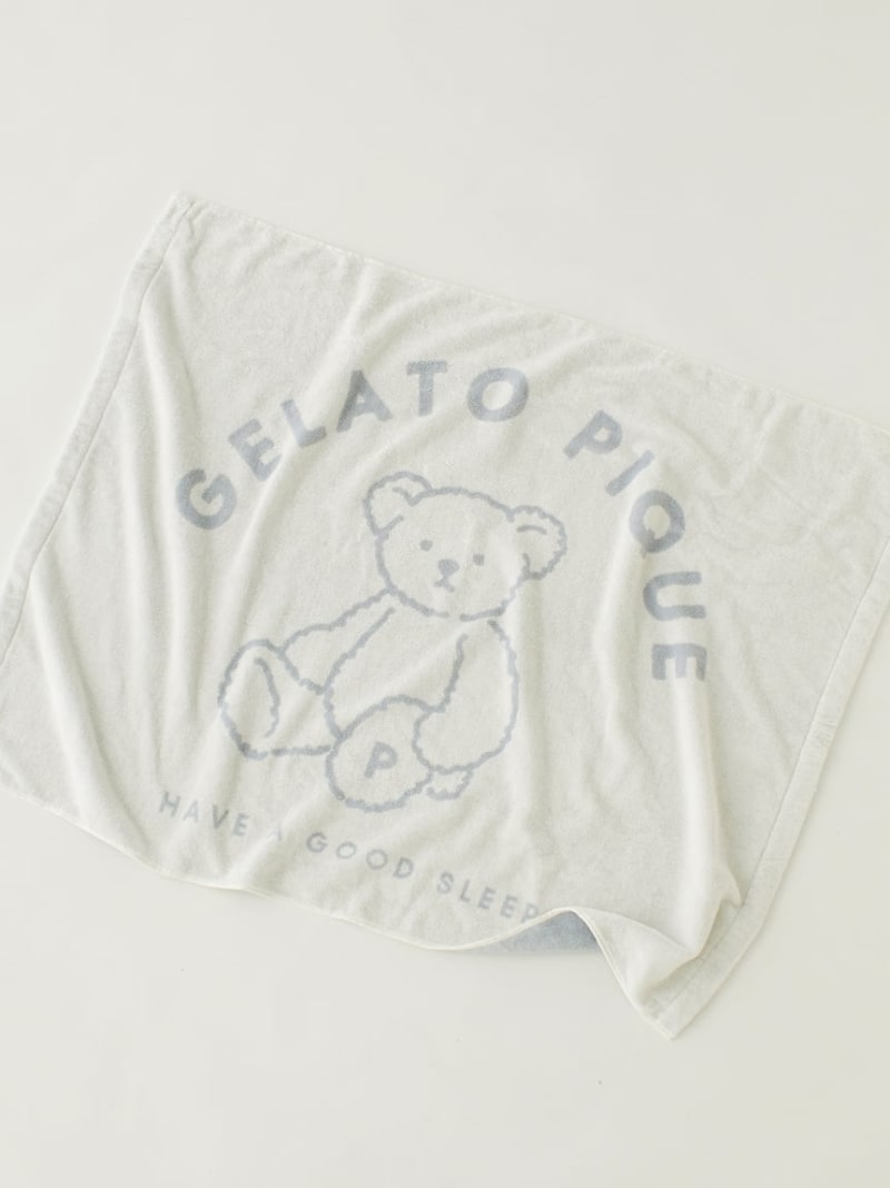 【BABY】タオルケット gelato pique ジェラートピケ 室内装飾・生きて行く雑貨 毛布・ひざ掛け 白いこと【貨物輸送無料】[ Fashion]