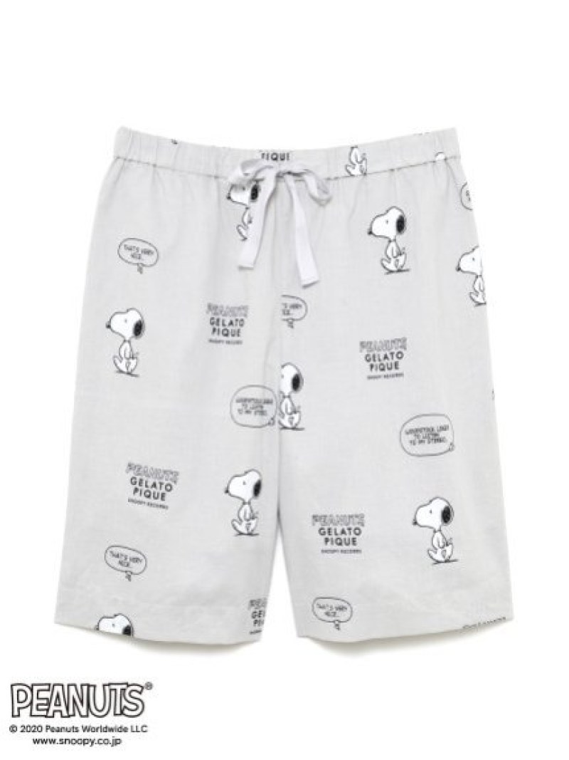 【楽天市場】[Rakuten Fashion]【SNOOPY】【HOMME】ハーフパンツ gelato pique ジェラートピケ インナー