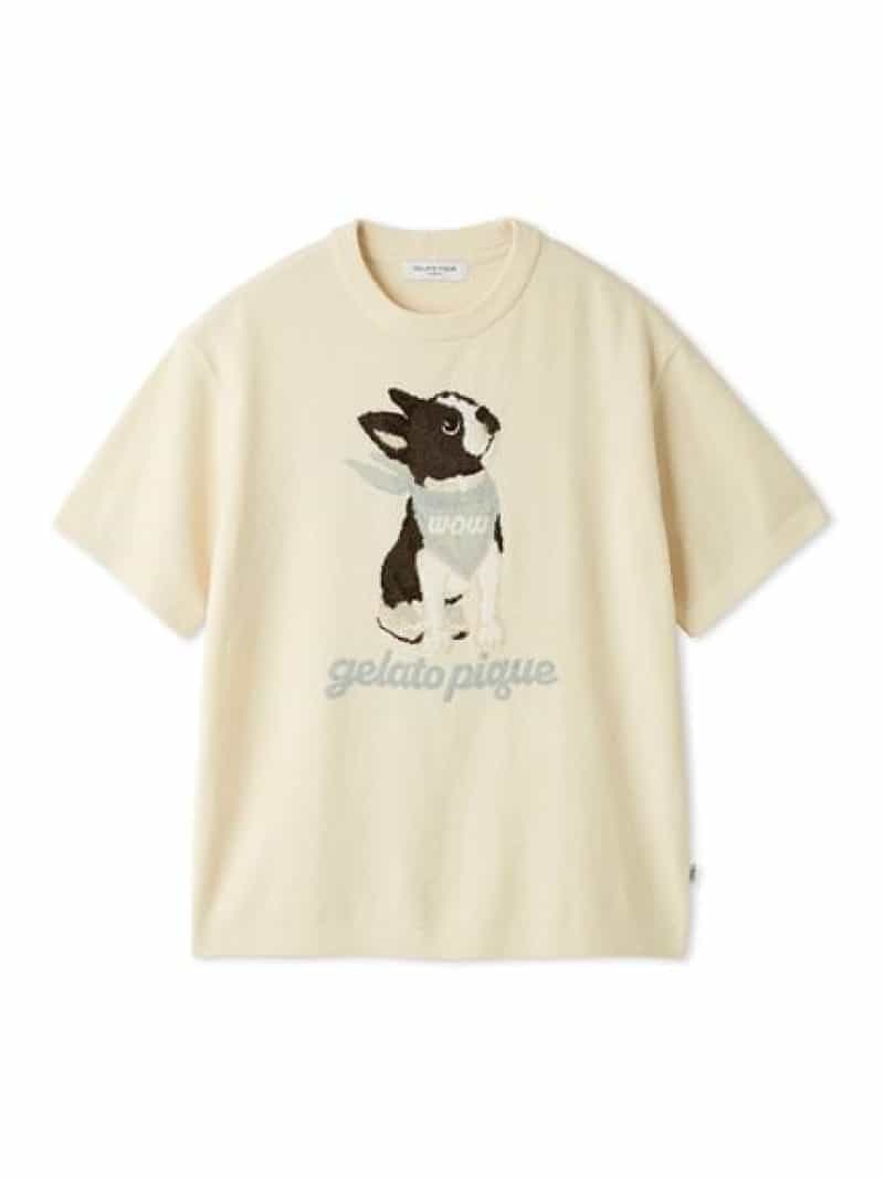 【HOMME】エアリーモコボストンテリアジャガードプルオーバー gelato pique ジェラートピケ トップス カットソー・ティーシャツ【貨物輸送無料】[ Fashion] メンズファッション-トップス-Tシャツ・カットソー