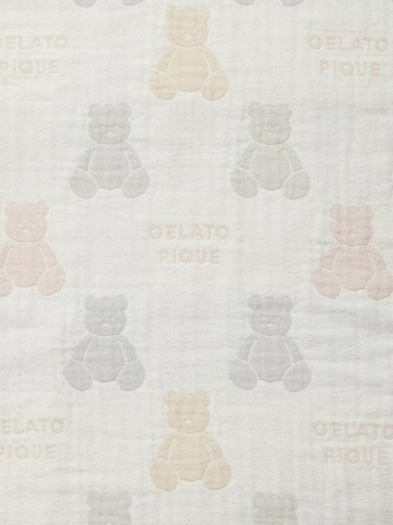 ベア3重ガーゼブランケット Gelato Fashion Rakuten Pique ジェラートピケ ベビー ベビー用品 マタニティー 若者の大愛商品 Pique