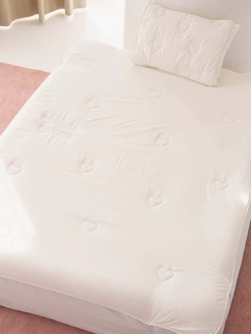 【Sleep】ハートロゴ 敷きパッド(シングル) gelato pique Sleep ジェラートピケ インテリア・生活雑貨 その他のインテリア・生活雑貨【送料無料】[ Fashion]