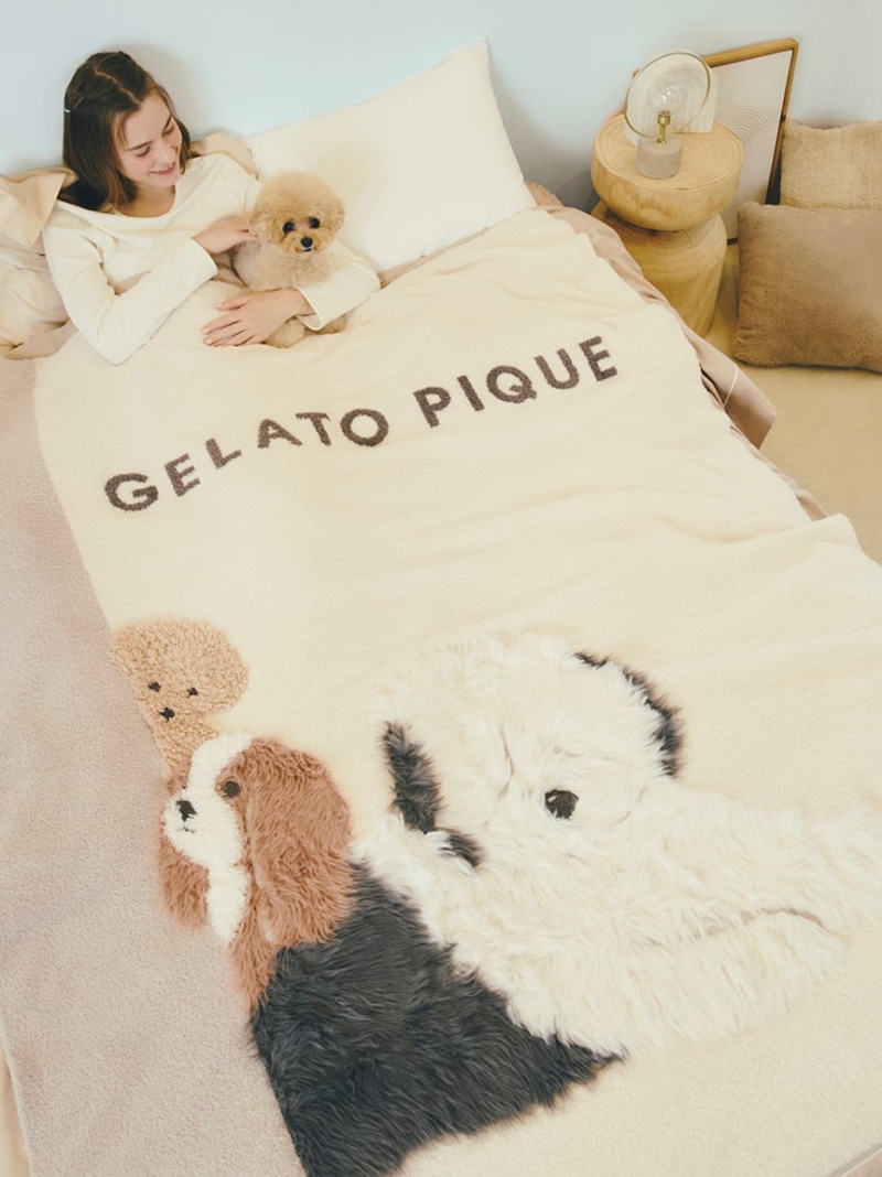 gelato pique Sleep パンダジャガードマルチカバー&ピローケース ジェラートピケ スリープ パンダジャガードマルチカバー ジェラピケ