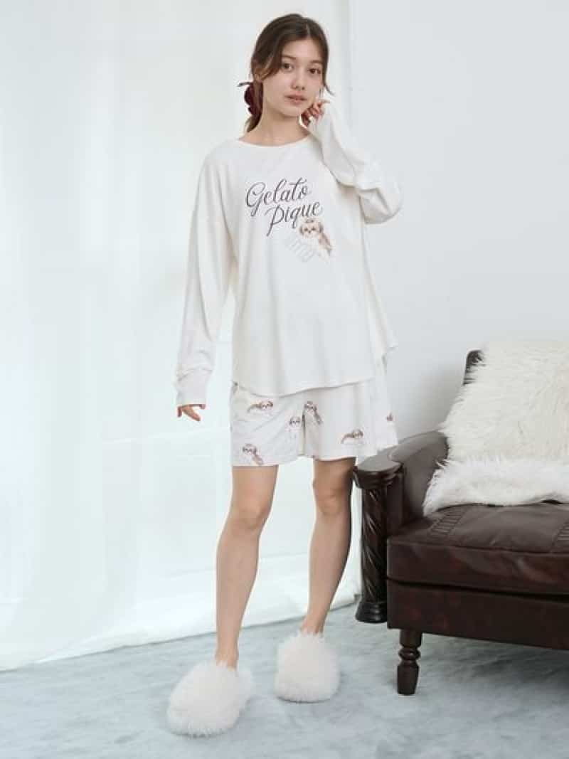 楽天市場】ジェラートピケ gelato pique シーズーワンポイントロンT&