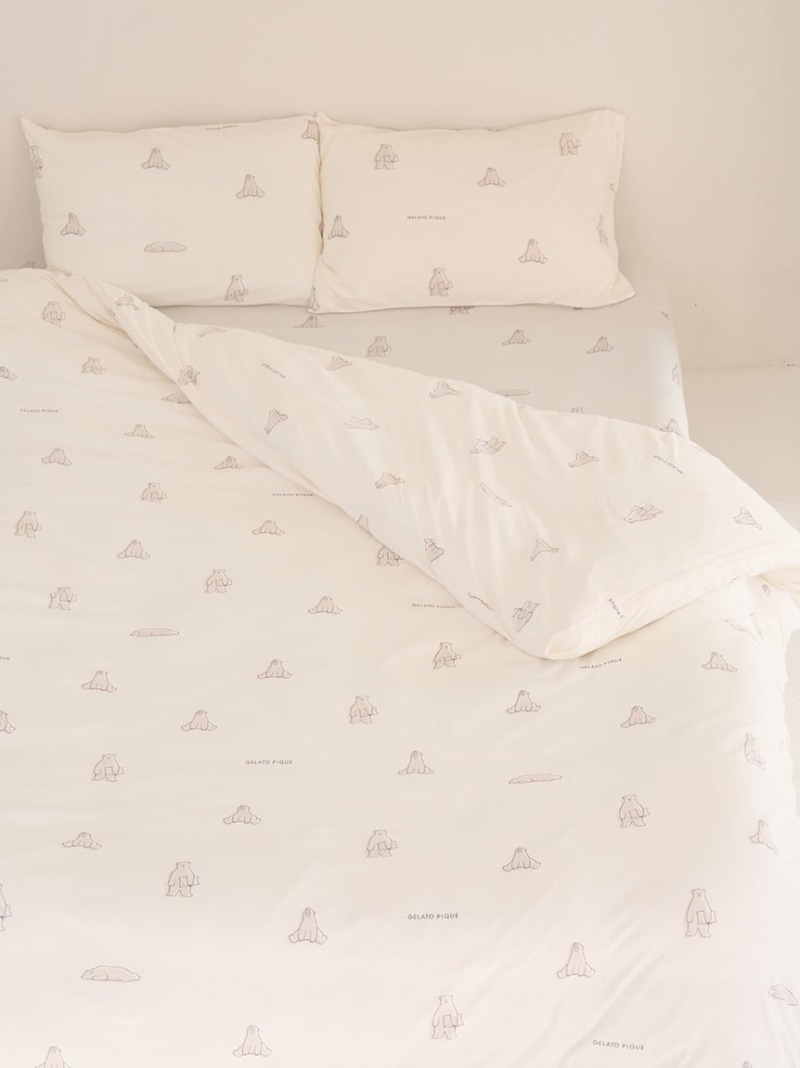 【IFMC.】【Sleep】総柄プリント寝具3点セット(ダブル) gelato pique Sleep ジェラートピケ インテリア・生活雑貨 その他のインテリア・生活雑貨【送料無料】[ Fashion]