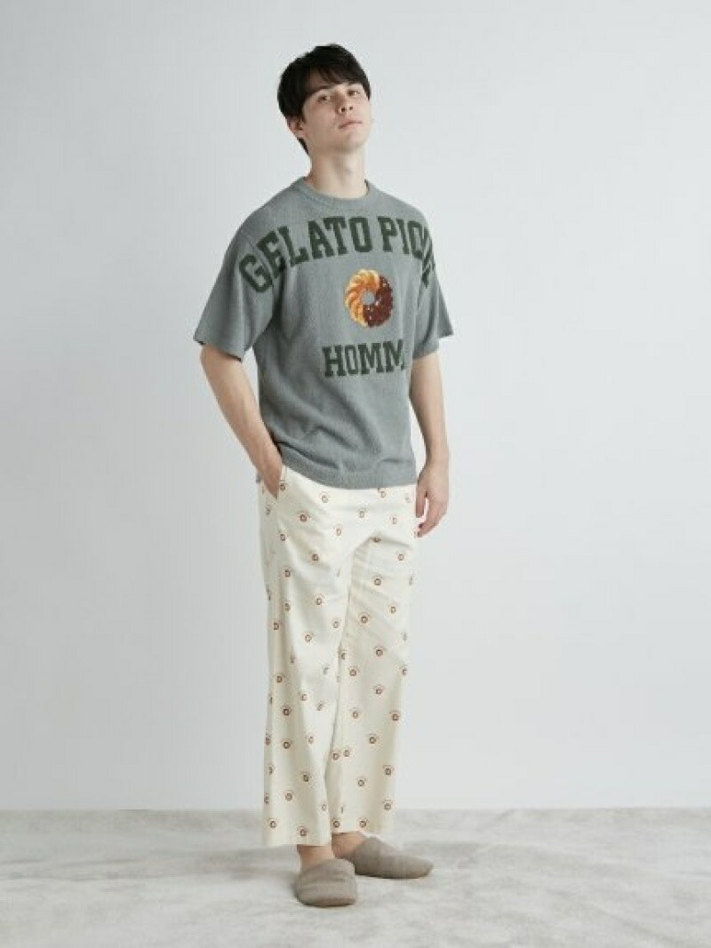 ドーナツモチーフロングパンツ Gelato パンツ Pique ジェラートピケ