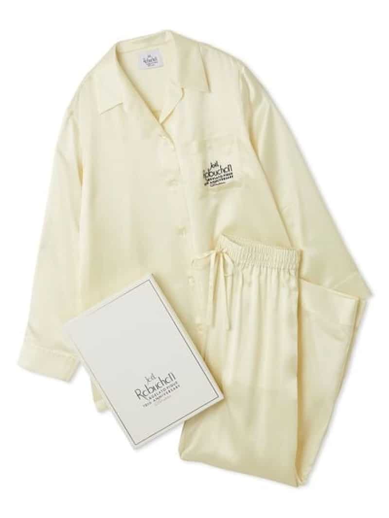 LE SSERAFIM サテンシャツ＆ショートパンツセット ジェラートピケ gelato pique 【LE SSERAFIM】サテンシャツ＆ショート