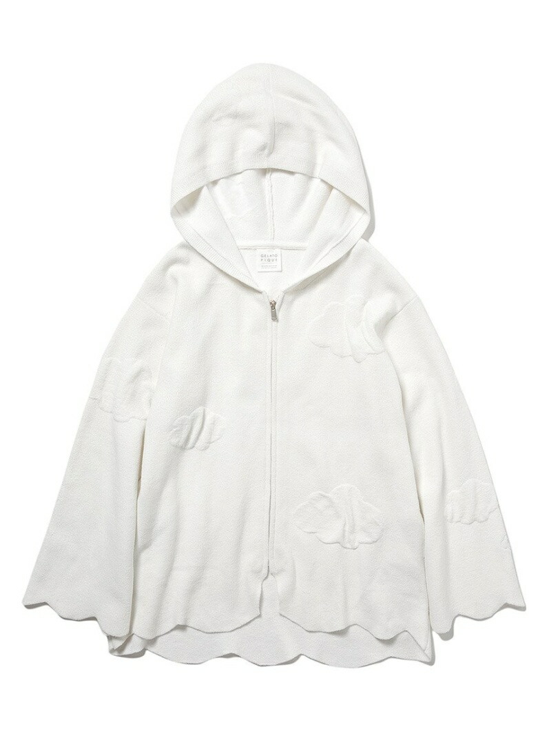 くもモコパーカ gelato pique ジェラートピケ アンダーウェア/夜衣料 