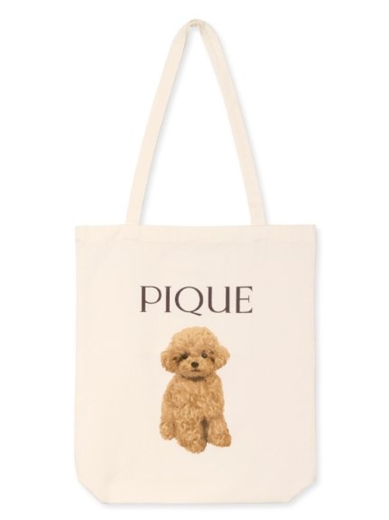 SALE／30%OFF】トイプードル柄トートバッグ gelato pique ジェラート