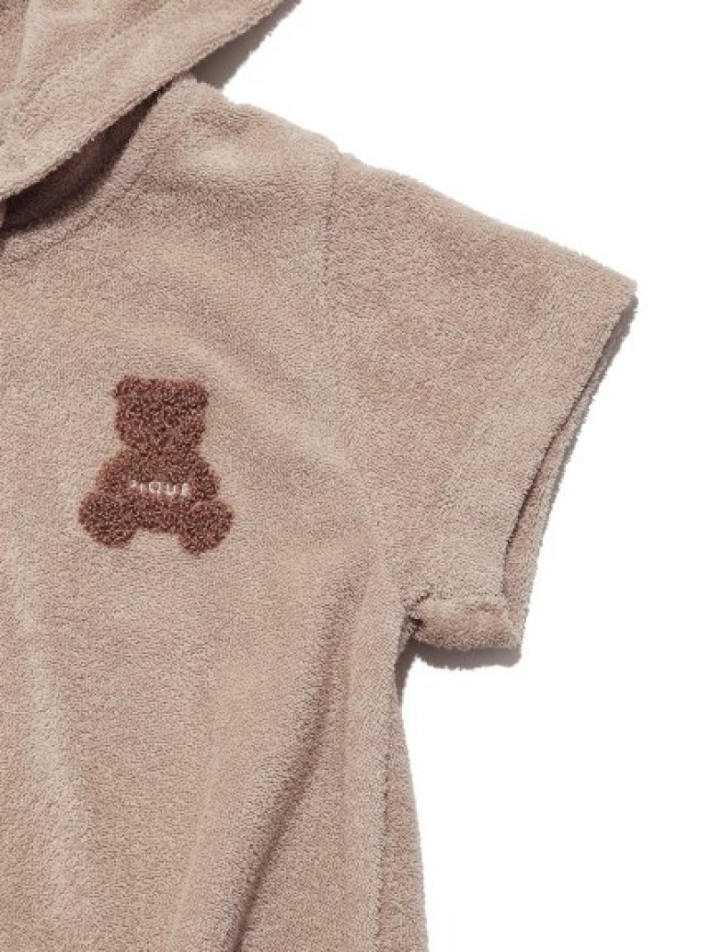 ベアパイルフード付きロンパース Gelato Pique ジェラートピケ