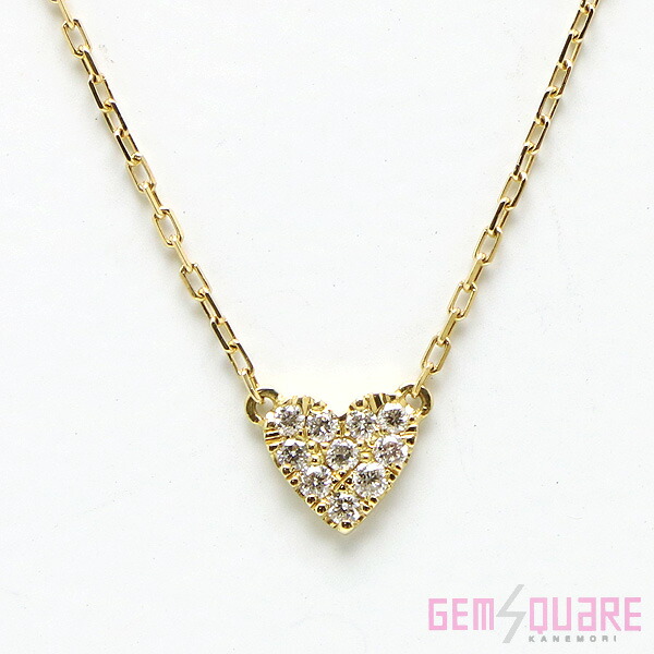 楽天市場】AHKAH アーカー YG ダイヤモンド ペタルパヴェ ネックレス