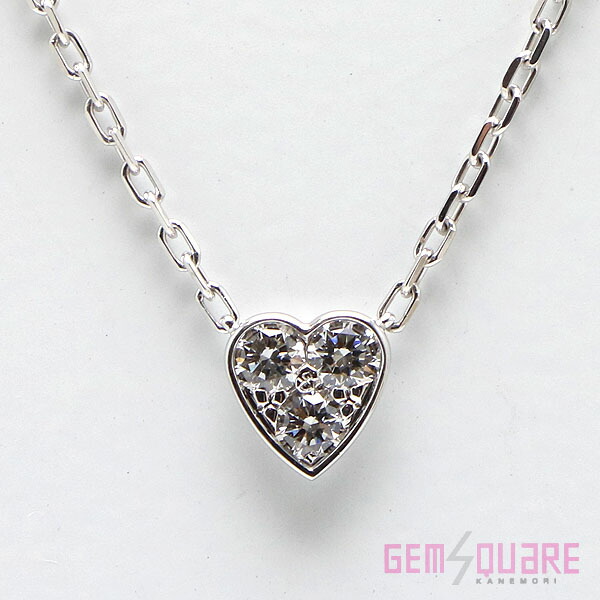 【Cartier】カルティエ ミニハートオブカルティエ ダイヤモンド ネックレス 仕上げ済 B7055900【質屋出店】